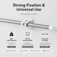 🔥Nail-Free Adjustable Curtain Rod Hooks