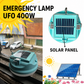 GENUINE (Real 7200mAh battery) 400W UFO LED emergency light