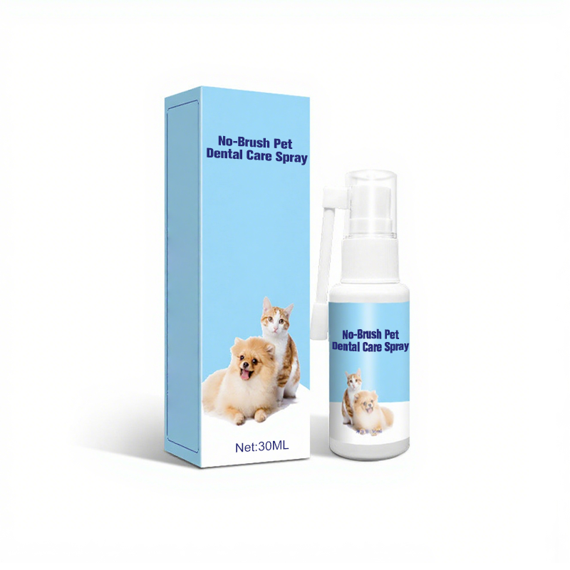 🧴 50% OFF NOW! Dental spray for pets – no brush required – natural peppermint – eliminates bad breath & plaque 🐾✨