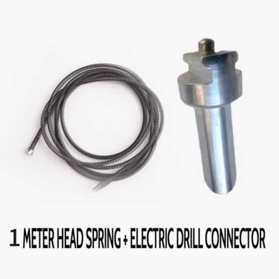 🚿 60% OFF! 🎉 Electric Spring for Drain Cleaner – Powerful, Flexible & Lightweight 🪠📦