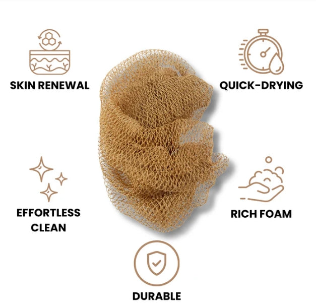 🥳HOT SALE🥳💞50K+ SOLD! Exfoliating Sponge – BUY 1 GET 3! Deep cleans, quick-dry & stretchy. Silky skin – grab yours! ✅