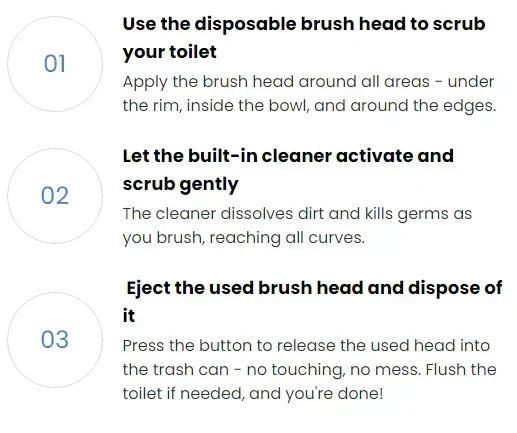 🥳HOT SALE🥳💞50K+ SOLD! Toilet Cleaner – From £16.99! Pre-filled heads, contactless & flexible. Hygienic clean – grab yours! ✅