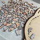 🎁Christmas Sale 50% OFF🎅135-Piece Morandi-Colored Cat Shaped Wooden Jigsaw Puzzle