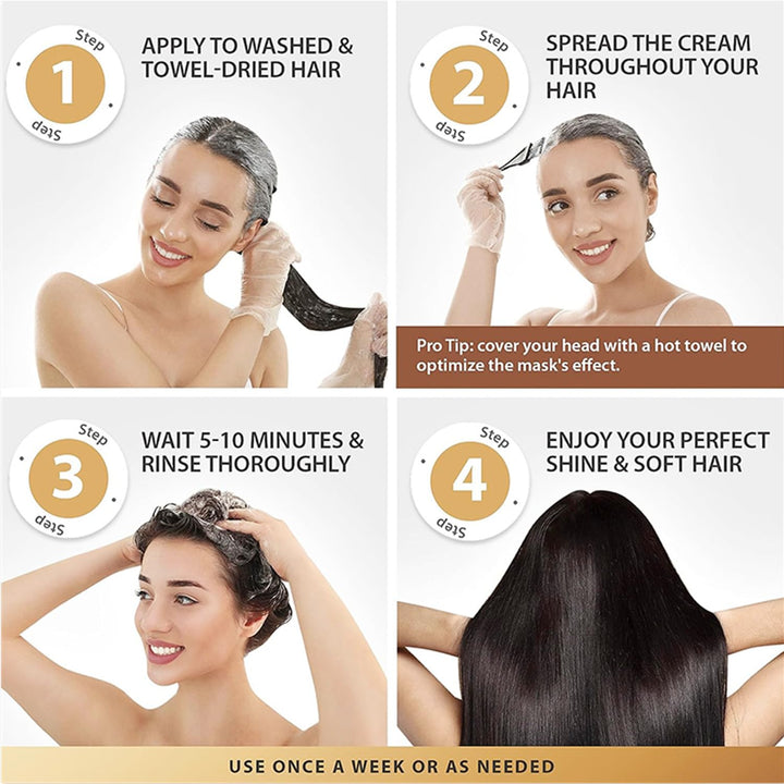🔥BUY MORE SAVE MORE!🔥Luxurious Hair Mask with Deep Conditioning
