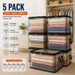 ⏰LAST DAY BUY 2 GET 1 FREE!!💕HomeVault™🇬🇧 Transparent Storage Bag – Large, Dust & Moisture-Proof with Handle✨Ultimate All-in-One Organizer for Clothes, Toys, Books, Stuffed Animals & Absolutely Everything! 🧸📚👕🧦