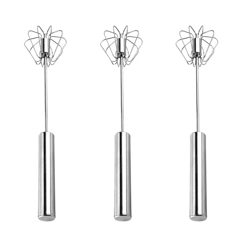 🔥Last Day 50% OFF⏰Stainless Steel Semi-Automatic Eggbeater Easy Whisk