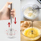 🔥Last Day 50% OFF⏰Stainless Steel Semi-Automatic Eggbeater Easy Whisk
