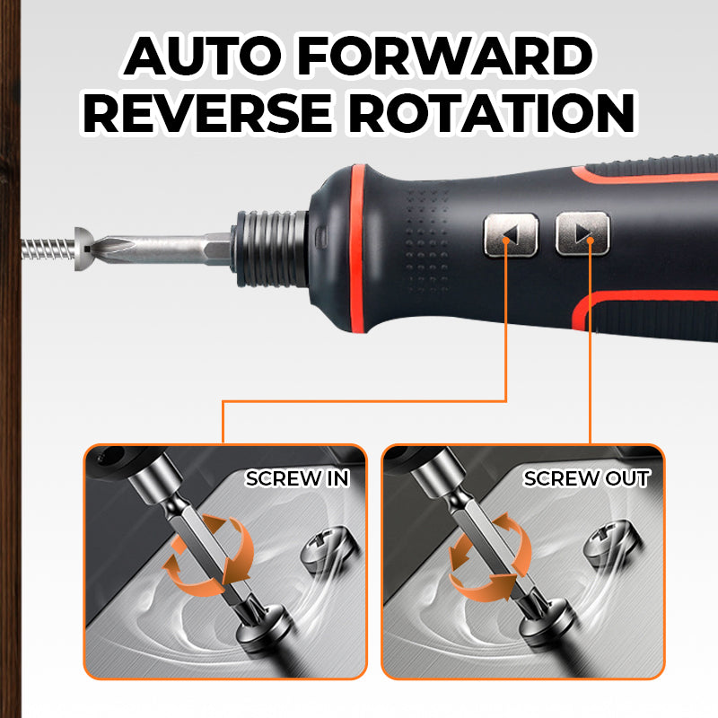 ⚡Flash Sale! 66% Off Cordless Electric Screwdriver Set – Limited Stock!🔧