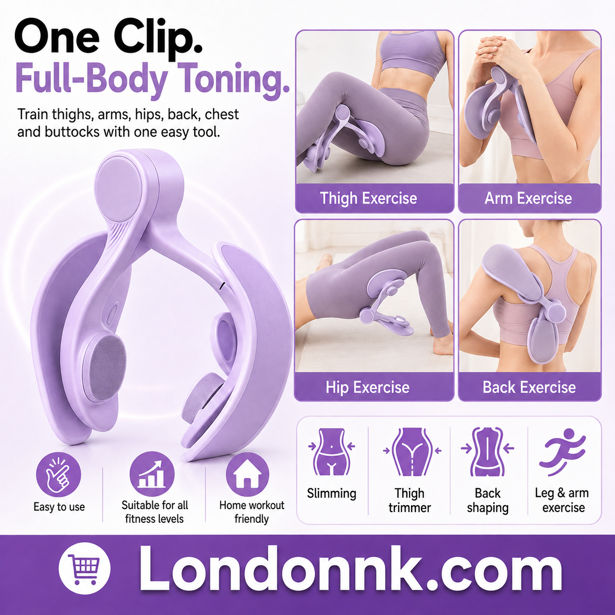 🥳HOT SALE🥳💞49K+ SOLD! Leg Clip – From £14.99! Lifts hips, trims thighs & repairs pelvic floor. Transform your figure – grab yours! ✅