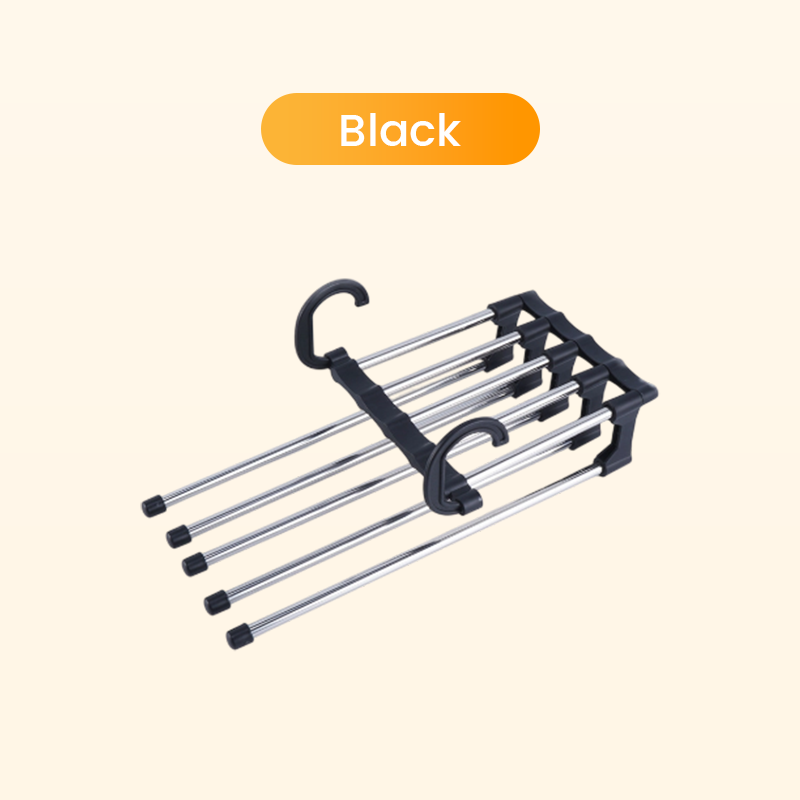 👖 BUY 2 GET 1 FREE! 🗄️ Household Multifunctional Telescopic Pants Storage Rack – Space-Saving, Adjustable Layers & Easy Assembly 🏠✨