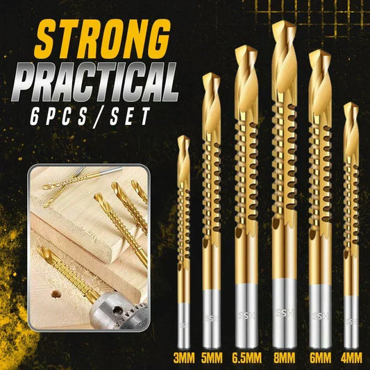 Twist Drill Bit Set – High-Speed Steel, Titanium-Coated & Multi-Material Ready