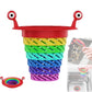 🥳HOT SALE🥳💞50K+ SOLD! Sink Strainer – From £4.99! Monster design, foldable rainbow & large capacity. No more clogs – grab yours! ✅