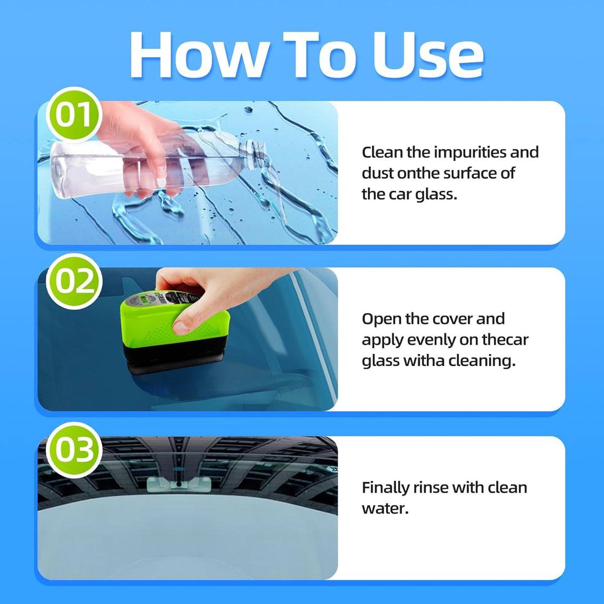 🔥2026 LAST DAY SALE 50% OFF⏰BUY 2 GET 1 FREE✨New 2.0 Powerful Oil Film Wipe🚗💧