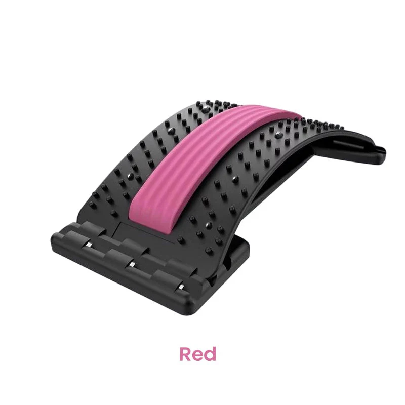 🔥 Magnetic Lumbar Stretcher – Acupressure Massage, Portable Design & Relieves Back Pain 🧘‍♂️✨