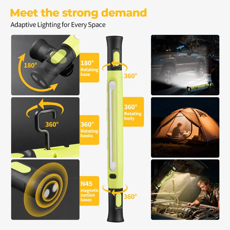 🥳HOT SALE🥳💞50K+ SOLD! LED Work Light – From £29.99! 3000LM, magnetic & 5200mAh. Bright anywhere – grab yours! ✅