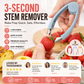 🥳HOT SALE🥳💞50K+ SOLD! Fruit Stem Remover – BUY 2 GET 1 FREE! 3-second hulling, food-grade & safe. Prep fast – grab yours! ✅