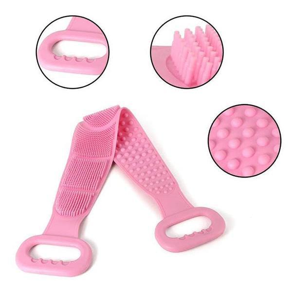 🔥Hot Sale 50% OFF🔥 Throw Away the Moldy Loofah! Silicone Body Cleansing Brush – No Bacteria Trap, Dries in Minutes 🚿