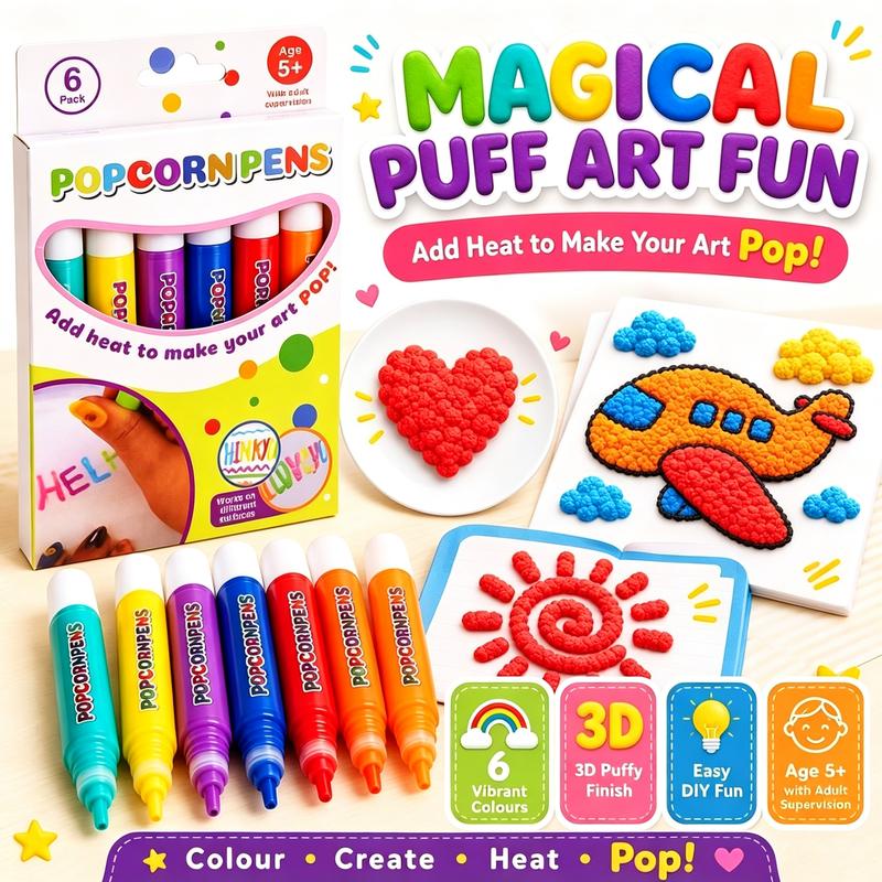 💥Christmas Hot Sale 55% OFF🎁Magic Puffy Pens & Buy 3 Pay 2 🔥