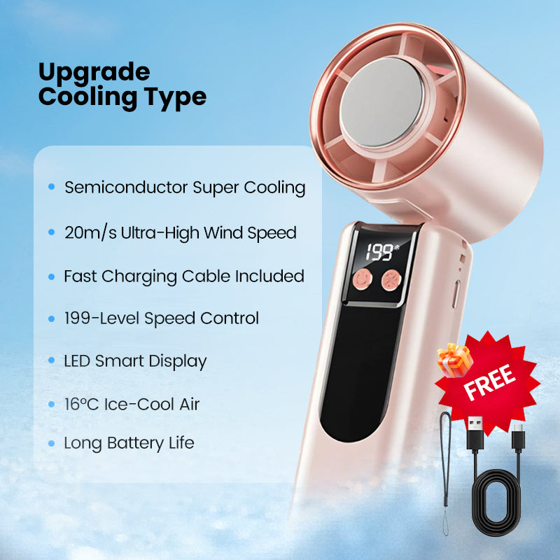 Mini Ice Cold Fan 🔥 HOT SALE ONLY 50 PLACES,🔥