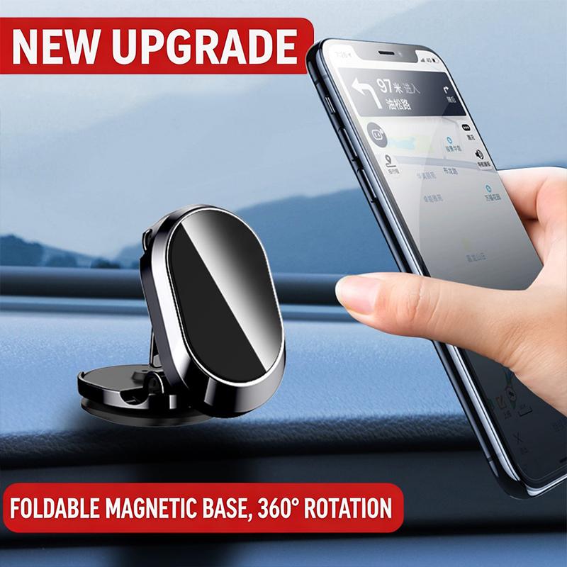 🥳HOT SALE🥳💞50K+ SOLD! Phone Holder – From £8.99! Strong magnet, 360° rotation & foldable metal. Safer driving – grab yours! ✅