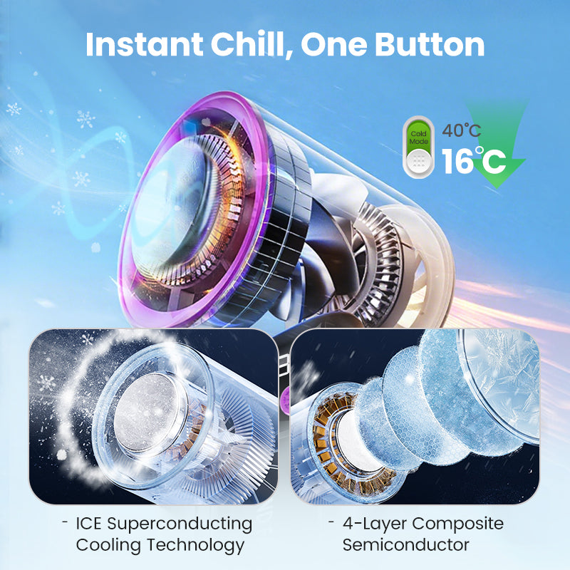 Mini Ice Cold Fan 🔥 HOT SALE ONLY 50 PLACES,🔥