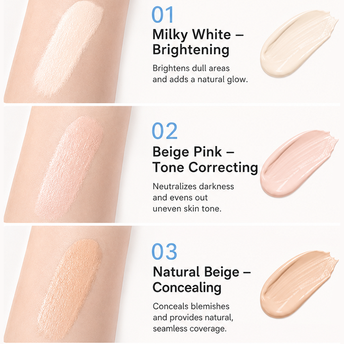 ⏰BUY 1 GET 1 FREE – LAST CHANCE⏰ Multipurpose Hydrating Concealer Pen – High Coverage, 24H Wear – Blendable, Non-Caking – Portable Touch-Ups! 🔥