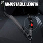 🔥FLASH SALE🔥 Pet Elastic Safety Rope – Keeps Pets Secure in Cars, Adjustable Length, 360° Swivel – Stops Distractions! 🐕🚗
