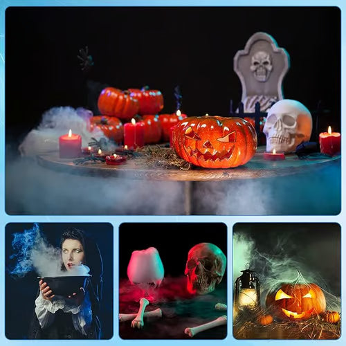 ⏳🔥LIMITED-TIME 50% OFF! ⏰💨 12-LED Ultrasonic Mist Maker Fogger – Creates cool mist & colourful light – Perfect for humidifiers, fountains or Halloween decor – runs quietly in water 💧✨
