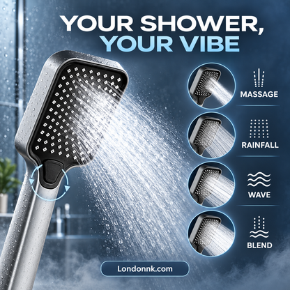 🚿 High-Boost Shower Head – Powerful Water Flow & Spa-Like Comfort ✨