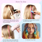 🥳2026 TOP PICK🥳 Hair Color Powder Set – 8 Shades, Even Coverage, Water-Soluble – Gentle on Hair, Vivid Pure Colors – Perfect for Parties & Events! 🌈💨