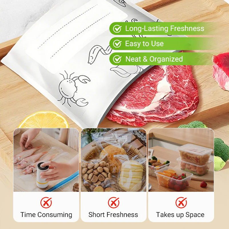 ⏳Time-Limited Special⏰🍃Reusable Aluminum Foil Sealable Storage Bags🍃
