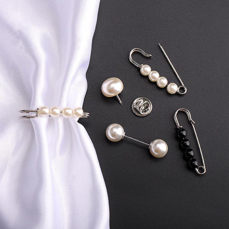 ✨ Buy 1 Get 1 FREE Pearl Corset Brooch | Elegant Waist & Collar Fashion Pin