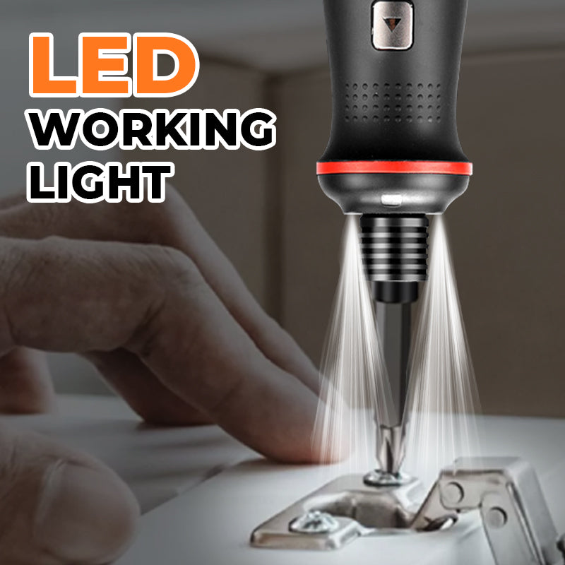 ⚡Flash Sale! 66% Off Cordless Electric Screwdriver Set – Limited Stock!🔧