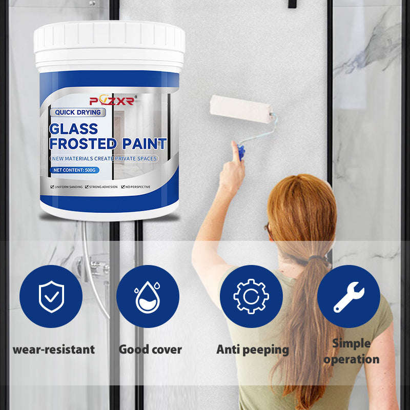 🎁 50% OFF! 🔥 Frosted Glass Paint 2026 – Quick-Drying, Water-Resistant & Elegant Frosted Effect 🌫️✨
