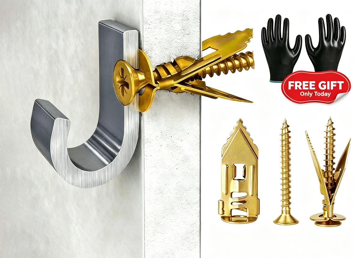 ⏰LIMITED TIME 50% OFF —— Over 55K+ SOLD!🔥🪛Self-drilling anchors Screws Screws，Drill, Fix, Hold. No Extra Tools Needed🔩🏠✨