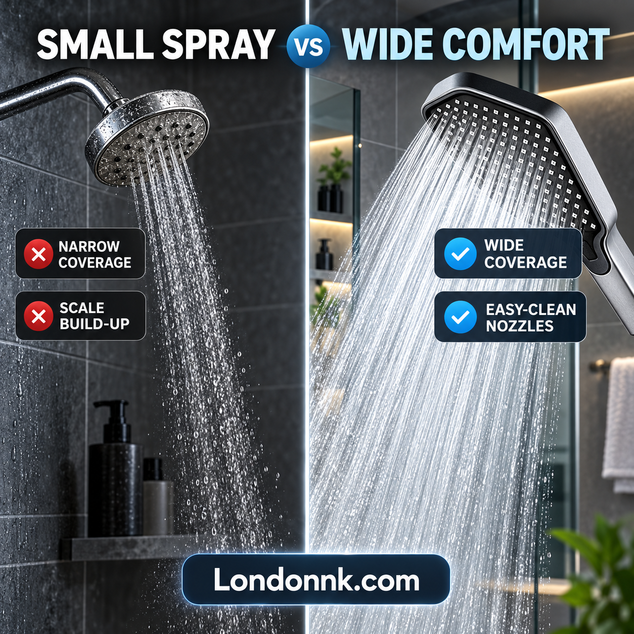 🚿 High-Boost Shower Head – Powerful Water Flow & Spa-Like Comfort ✨