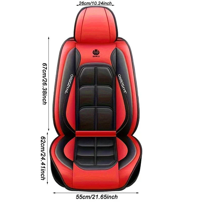 🔥2026 Hot Sale 50% OFF 🔥Premium Leather Front Seat Covers – Universal Fit for Sedans, SUVs & Trucks