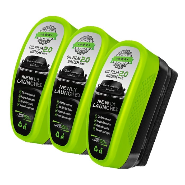 🔥2026 LAST DAY SALE 50% OFF⏰BUY 2 GET 1 FREE✨New 2.0 Powerful Oil Film Wipe🚗💧