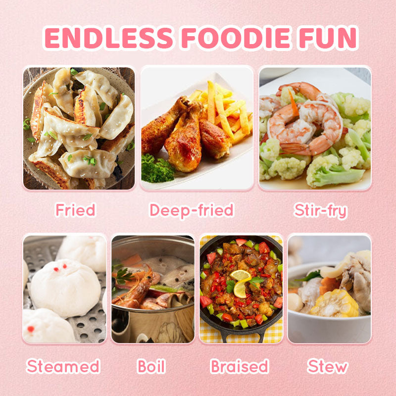 🎁[Best Gift For Kid]🍳Children's Real Cooking Mini Kitchen Toys - 22 PCS Set