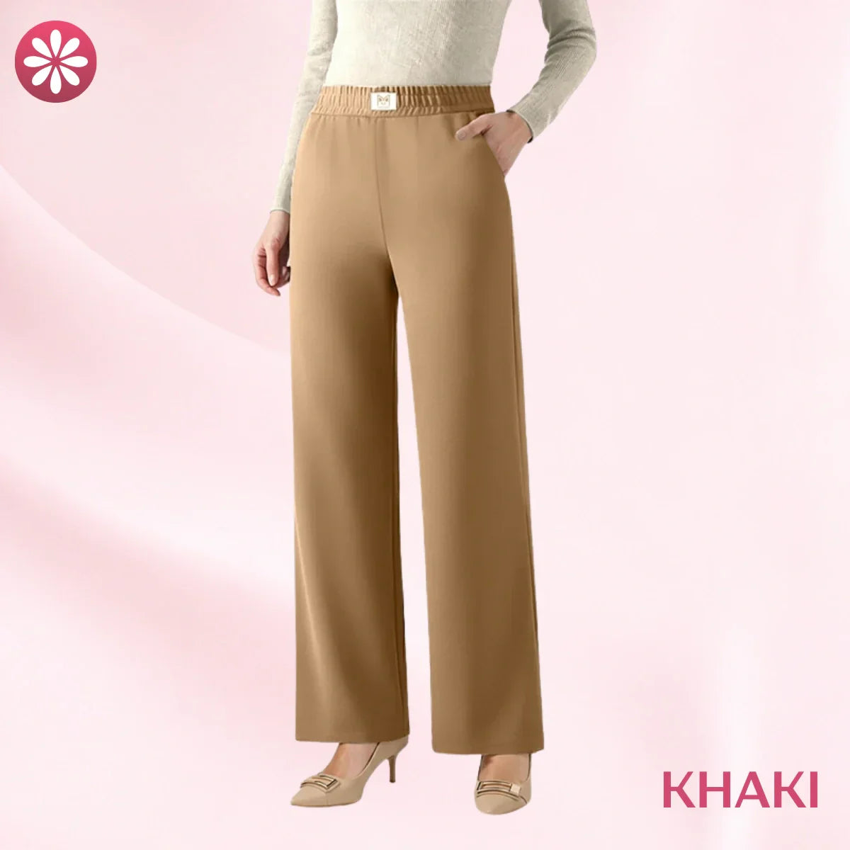 👖Three Lengths Available🌷LAST DAY SALE 60% OFF!!💥Perfect Drape High Rise Pull-On Stretch Pants