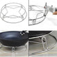 Round stainless steel steamer rack, suitable for cooking