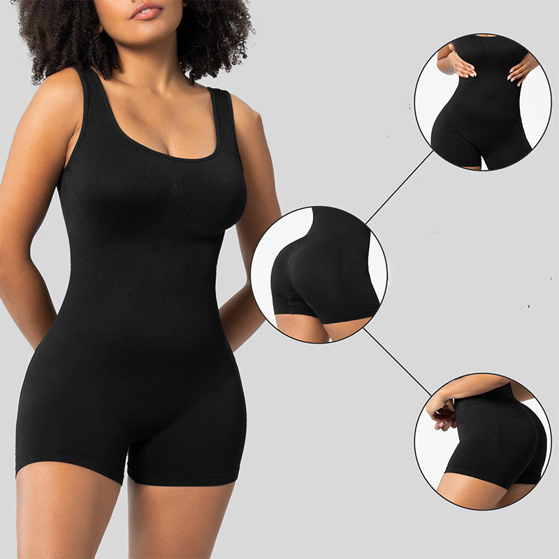 ⏳Time-limited Special⏰Tummy Tuck & Hip Lift Traceless One-piece Shapewear