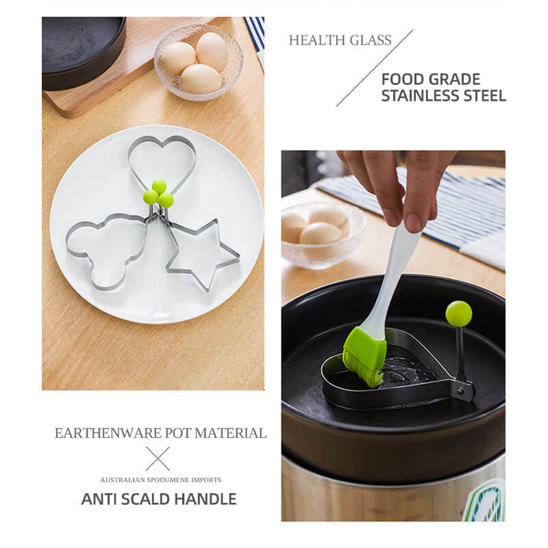 🔥Stainless Steel Fried Egg Molds（5 PCS）