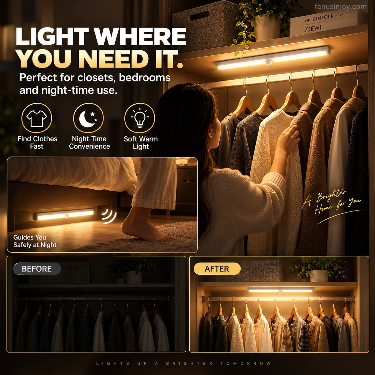🔥50%OFF New Year Sale🔥LED Smart Magnetic Human Body Sensor Light