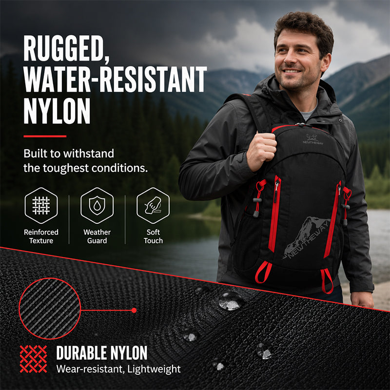 🔥Hot Sale 50% OFF🔥 Ultra-Light Foldable Waterproof Camping Backpack – Under 1lb Tear-Resistant Nylon, Packs Into Own Pocket, for Hiking Travel Camping 🎒