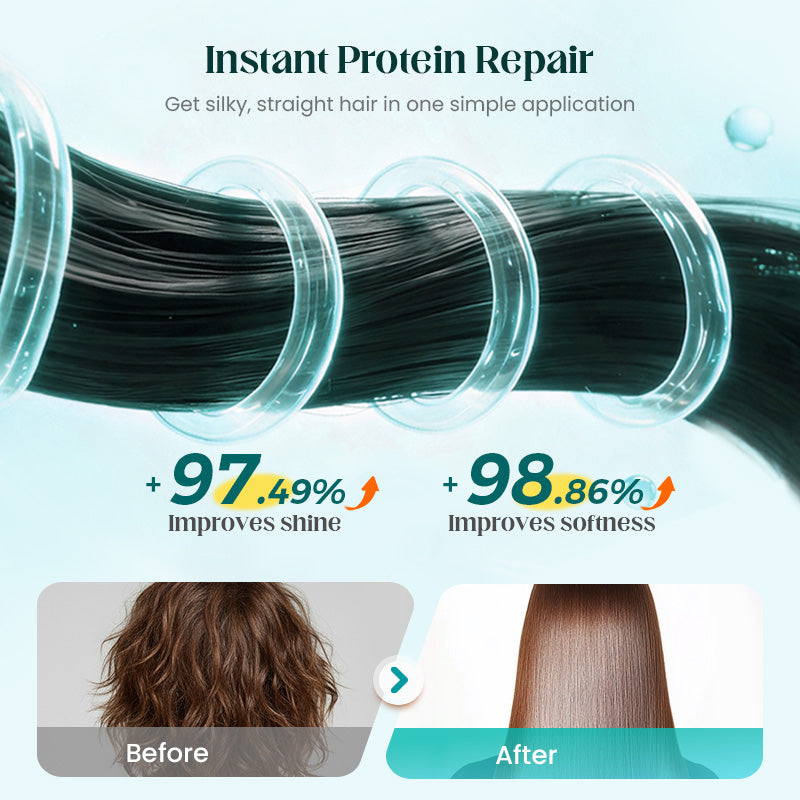 ✨Last Day Save 55%✨ Silk & Keratin Hair Straightening Cream