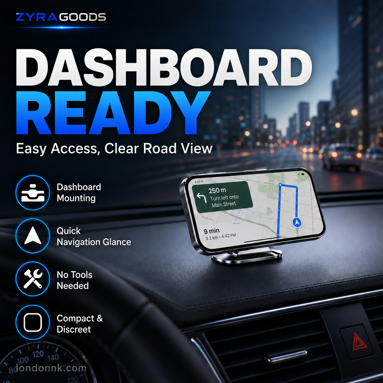 ⏰SAVE $15 – TIME-LIMITED⏰ Ultra-Strong Magnetic Car Phone Holder – 360° Rotation, Secure Grip – Premium Aluminum – Easy Install – 4.8/5 Rating! 🔥