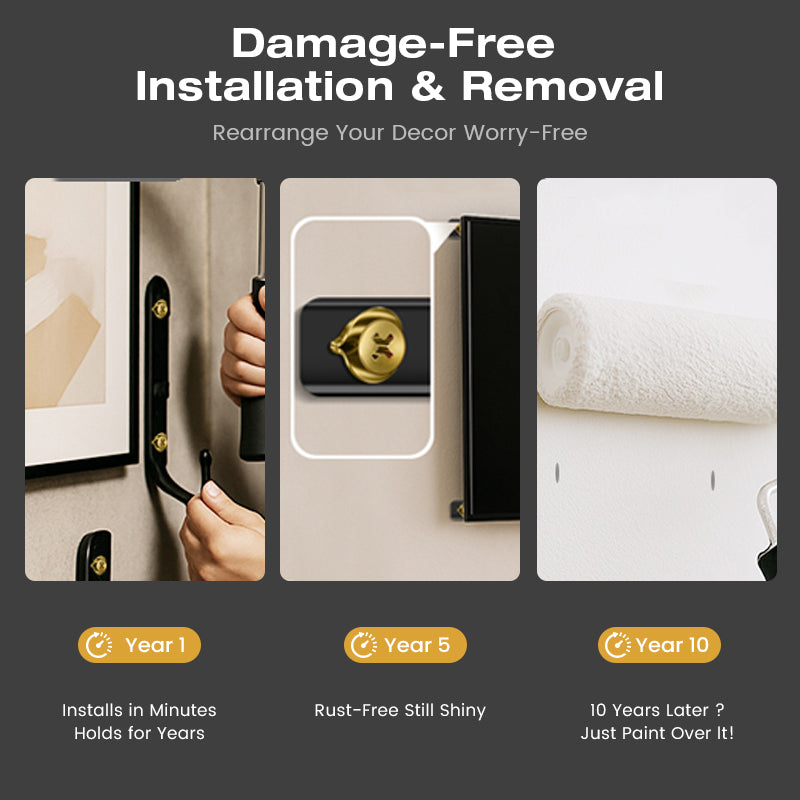 ⏰LIMITED TIME 50% OFF —— Over 55K+ SOLD!🔥🪛Self-drilling anchors Screws Screws，Drill, Fix, Hold. No Extra Tools Needed🔩🏠✨