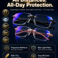 🔥Ultra-lightweight rimless reading glasses with diamond-cut lenses.