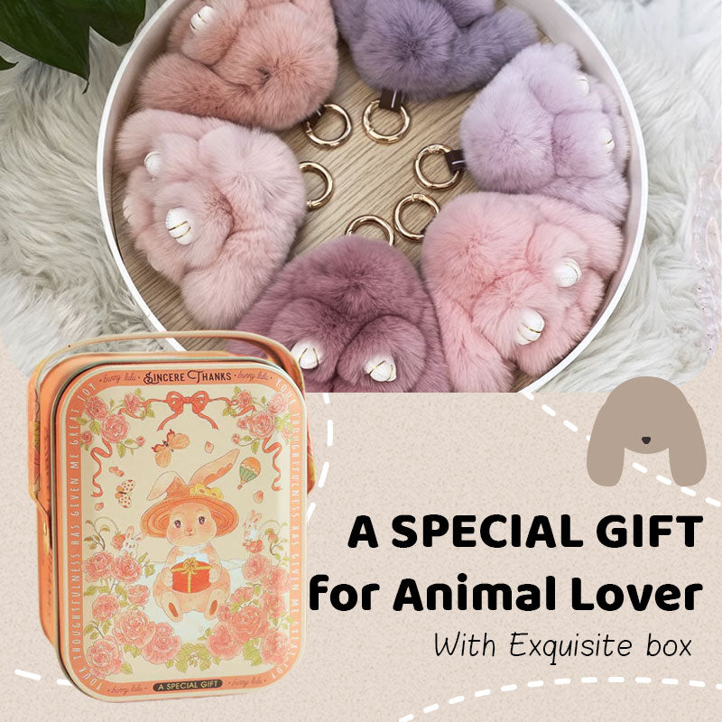 🏆LIMITED TIME SPECIAL SALE 49% OFF🐰Handmade Soft Bunny PomPom Charms